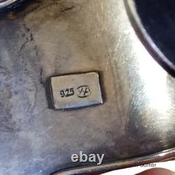 Avi Soffer Sterling Silver ancient Roman glass amethyst Bracelet