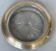 Bead Edge By Frank Whiting Sterling Silver Champagne Coaster With Glass (#2492)