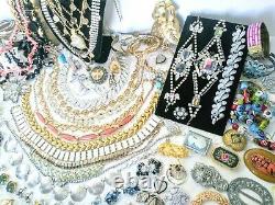 Big 170pc Vintage Signed Jewelry Lot 20 Designers Juliana Schreiner Warner ++A15