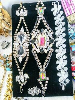 Big 170pc Vintage Signed Jewelry Lot 20 Designers Juliana Schreiner Warner ++A15