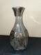 Crystal Glass Sterling Silver Overlay Cut Decanter Wine Grape Vine Design 9