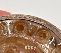 Cartier Sterling Silver Glass Cocktail Garnish Holder Olive Cherry Barware