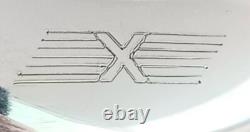 Celebrity Cruise Line Murano Glass Sterling Silver Millennium Trinket Box 2 3/4