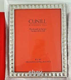 Cunill Barcelona 1916 Sterling Silver 8 x 10 Picture Frame with Box