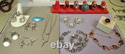 Designer Jewelry Lot 90pc GIVENCHY BEAU CORO EMMONS JEWELART JOHNSON 925 VTG-NEW