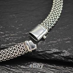 Dog Angel Blue Venetian Glass Intaglio 18K Gold Sterling Silver Necklace