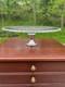 Duchin Sterling Silver Glass Cake & Pie Stand Riser Vintage Williamsburg Estate