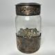 Dutch Holland Sterling Silver Repousse Jar Decorative Tableware 5.5