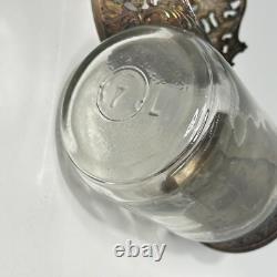 Dutch Holland Sterling Silver Repousse Jar Decorative Tableware 5.5