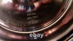 ELGIN Sterling Silver Clear Etched Glass Wine Glasses American Antique Set of 7 ELGIN Sterling Silver Clear Etched Glass Wine Glasses American Antique Set of 7