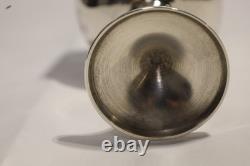 Elegant Handcrafted 925 Sterling Silver Engraved Wine Glass