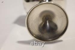 Elegant Handcrafted 925 Sterling Silver Engraved Wine Glass