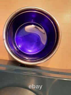 FISHER Salt Cellar Vintage Sterling Silver weight 2.5 oz without Glass