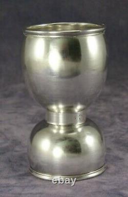 FISHER Sterling Silver 3 Jigger Shot Glass or Egg Cup 39 g