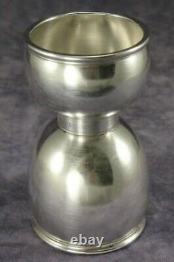 FISHER Sterling Silver 3 Jigger Shot Glass or Egg Cup 39 g