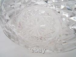 Fantastic Sterling Silver & Cut Glass Abp Powder Jar Exc Quality