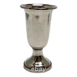 Fisher Cordial Shot Glass Sterling Silver Weighted 254g Total 8Pc