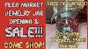 Flea Market Jewelry Jar Opening U0026 Sale Lots Of Vintage 925 Sarah Coventry Aurora Borealis Rings