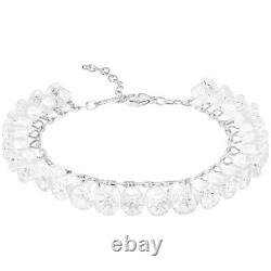 GENUINE LALIQUE Muguet Lily Flower Bracelet Clear (7781500)