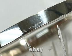 Gebruder German Sterling Silver and Cut Glass Bowl