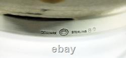 Georg Jensen # 80 Sterling Silver Glass Condiment Confiture Jam Preserve Jar