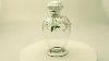 Glass Sterling Silver And Electroplated Silver Scent Bottle Antique Victorian Ac Silver W6408