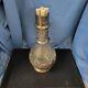 Glass And Sterling Silver Four-chamber Corked Decanter Amsterdam Vintage