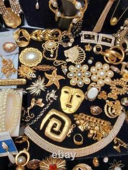 Gold & Pearls Estate Vtg Now High End Jewelry Lot ART BSK BOUCHER NOS Ramaud