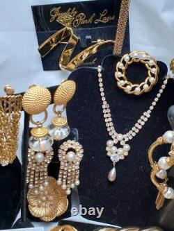 Gold & Pearls Estate Vtg Now High End Jewelry Lot ART BSK BOUCHER NOS Ramaud