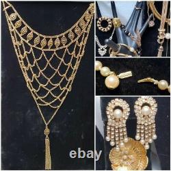 Gold & Pearls Estate Vtg Now High End Jewelry Lot ART BSK BOUCHER NOS Ramaud