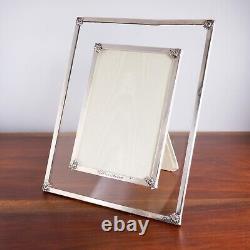 Gorham / Henckel Sterling Silver & Glass 5 X 7 Picture Frame Monogram Christine