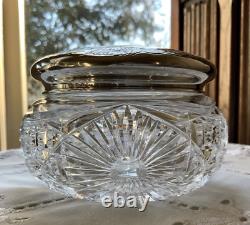 Gorham Sterling Silver Hope Glass Works American Brilliant Puff Box C. 1900 2oz