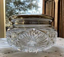 Gorham Sterling Silver Hope Glass Works American Brilliant Puff Box C. 1900 2oz