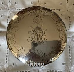 Gorham Sterling Silver Hope Glass Works American Brilliant Puff Box C. 1900 2oz