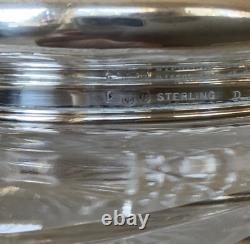 Gorham Sterling Silver Hope Glass Works American Brilliant Puff Box C. 1900 2oz