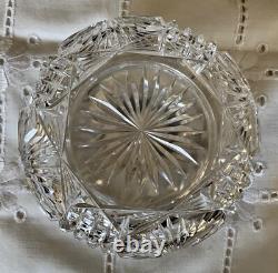 Gorham Sterling Silver Hope Glass Works American Brilliant Puff Box C. 1900 2oz