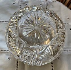 Gorham Sterling Silver Hope Glass Works American Brilliant Puff Box C. 1900 2oz