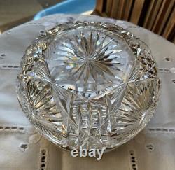 Gorham Sterling Silver Hope Glass Works American Brilliant Puff Box C. 1900 2oz