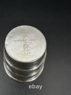 Gorham Sterling Silver Stoplight Jigger Shot Glass Measure #354 Barware