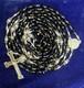 Handmade Sterling Silver And Faceted Black Glass Bead 15 Or 20 Decade Rosary