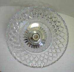 Hawkes Cut Glass Bowl with Sterling Silver Base Morris County Golf Club