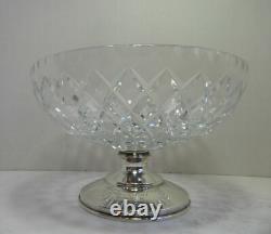 Hawkes Cut Glass Bowl with Sterling Silver Base Morris County Golf Club