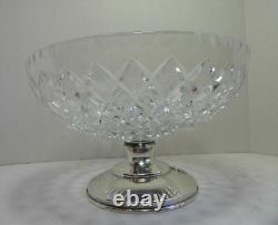 Hawkes Cut Glass Bowl with Sterling Silver Base Morris County Golf Club