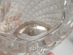 Hawkes Ice Bucket S966 Midcentury Modern Barware American Sterling Silver Glass