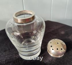 Hawkes Sterling Silver & Glass Sugar Caster Shaker