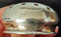 Hawkes Sterling Silver & Glass Sugar Caster Shaker