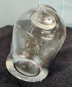 Hawkes Sterling Silver & Glass Sugar Caster Shaker