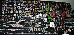 Huge Lot Vintage To Now Costume & Silver 925 Jewelry 50 Pounds All Wearable