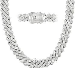 Iced out 925 sterling silver chain