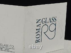 Israel Ancient Roman Glass Sterling Silver 925 Bracelet 7 1/2 & Earrings